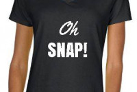 Damesshirt 'Oh snap'