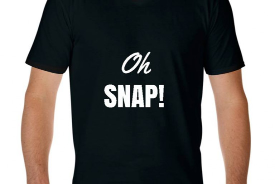 Herenshirt Oh Snap