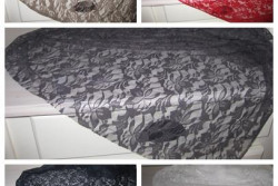 Stretch kanten cocon, verkrijgbaar in 5 kleuren