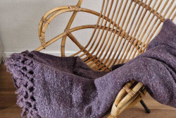 Imbarro plaid Sien purple