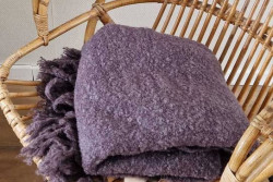 Imbarro plaid Sien purple