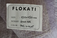 Flokati kleed 150x120 cm lila