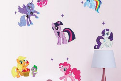 Muursticker pony