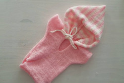 Romper roze met wit (nr10)