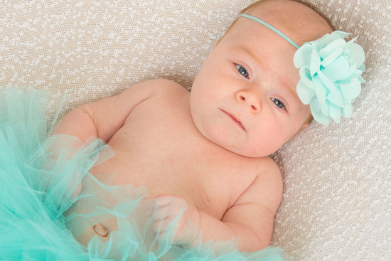 Tutus met bijpassende haarbandjes, in 4 kleurtjes