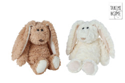 Knuffel konijn bruin