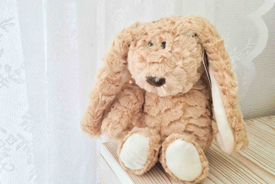 Knuffel konijn bruin Knuffel konijn bruin