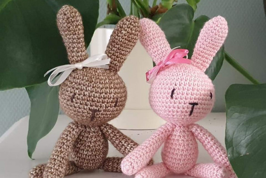 Konijnen knuffeltjes Konijnen knuffeltjes