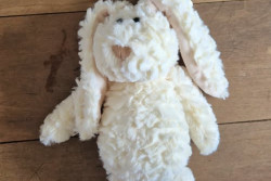 Knuffel konijn crème