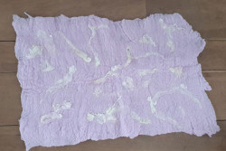 handgevilten layer paars