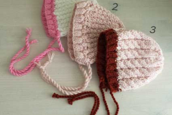 Bonnet, 3 soorten Bonnet, 3 soorten