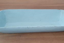 Prachtige blauwe trog