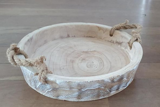 Prachtige houten boomstam schaal kaasdoekn, fotoprop, props, newborn, fotografie
