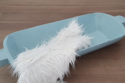 Prachtige blauwe trog
