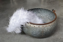 Prachtige metalen pot 