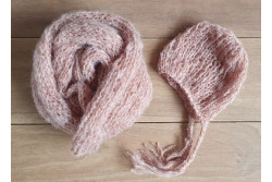Set wrap met bonnet