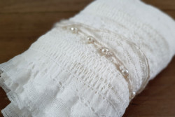 Kanten wrap met mooi haarbandje