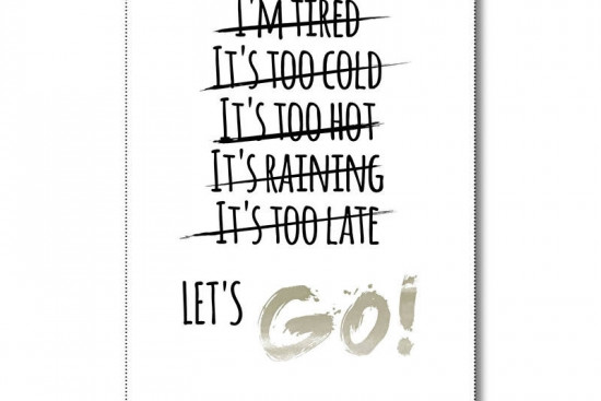 Poster Lets go Poster Lets go